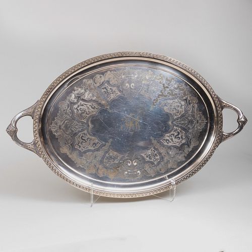 LARGE GORHAM SILVER PLATE
