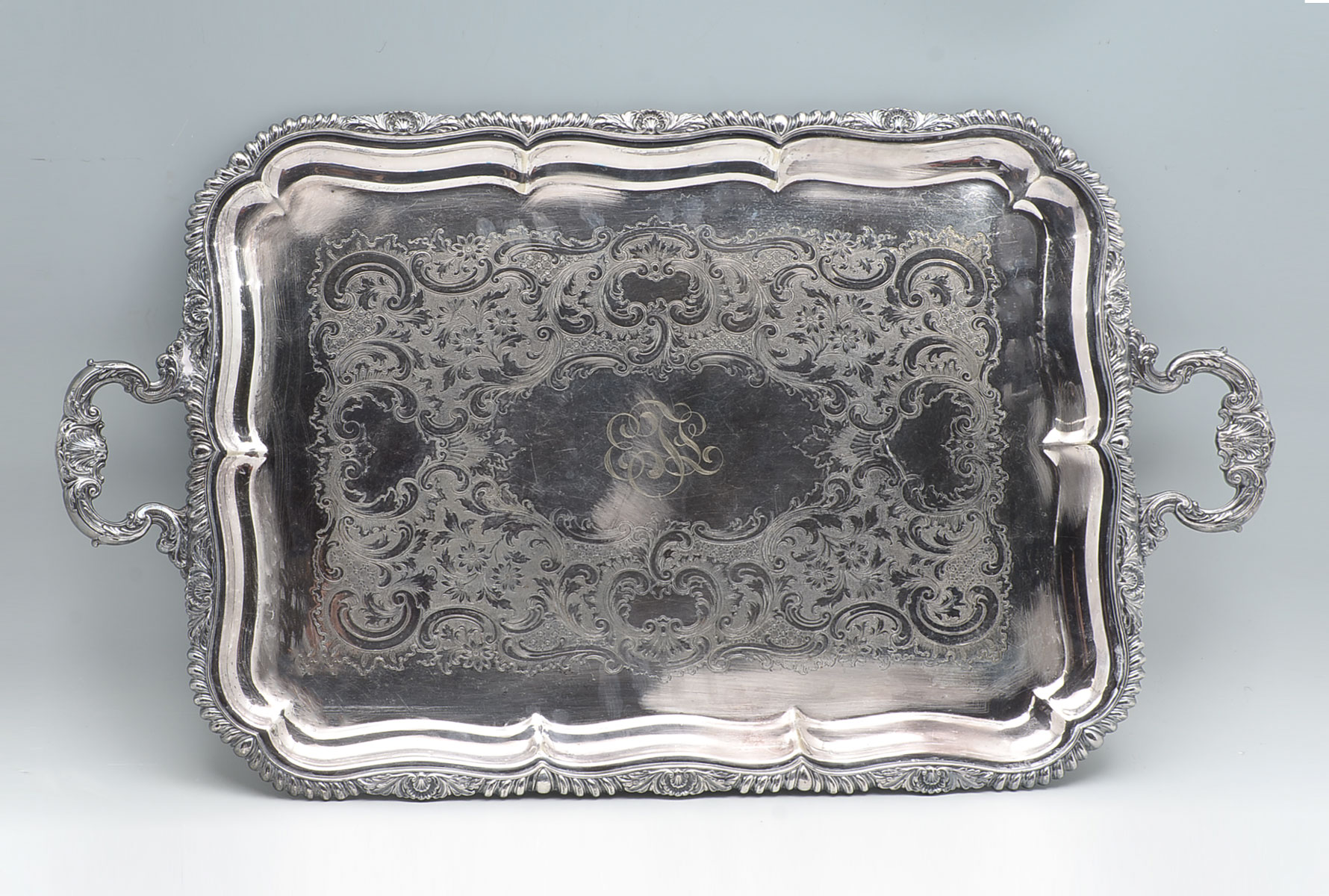 LARGE GORHAM SILVERPLATE SERVING
