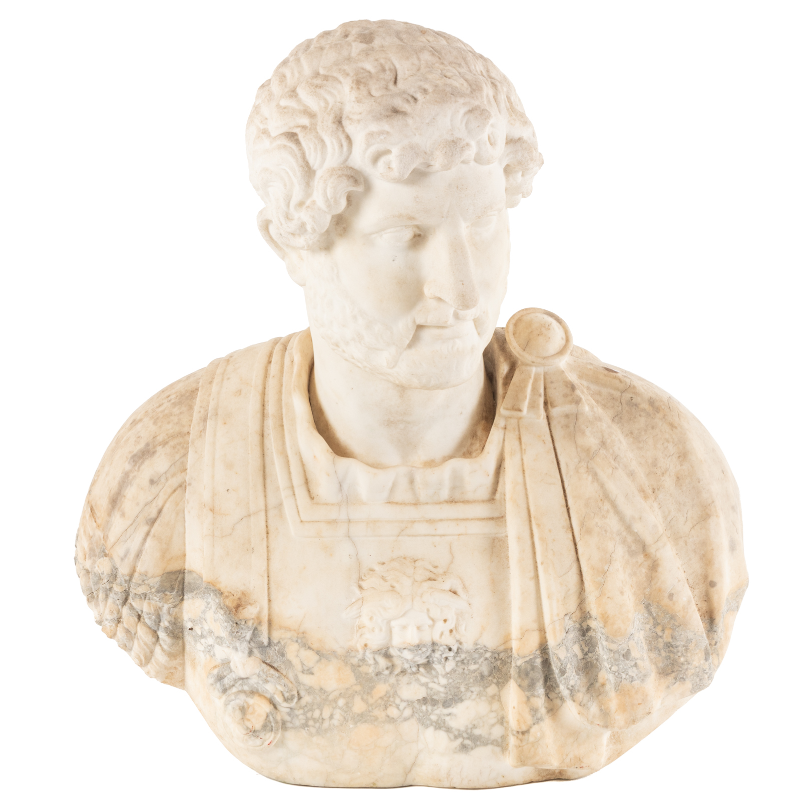 LARGE GRANDE TOUR HADRIAN MARBLE