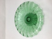 LARGE GREEN HEISEY BOWLLarge G