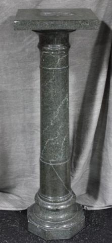 Large Green Marble Pedestal.From