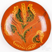 LARGE GREG SCHOONER SLIPWARE C