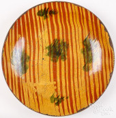 LARGE GREG SCHOONER SLIPWARE C