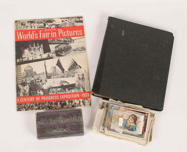 Large group advertising trade cards