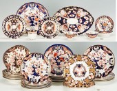 LARGE GROUP ENGLISH IMARI PATT