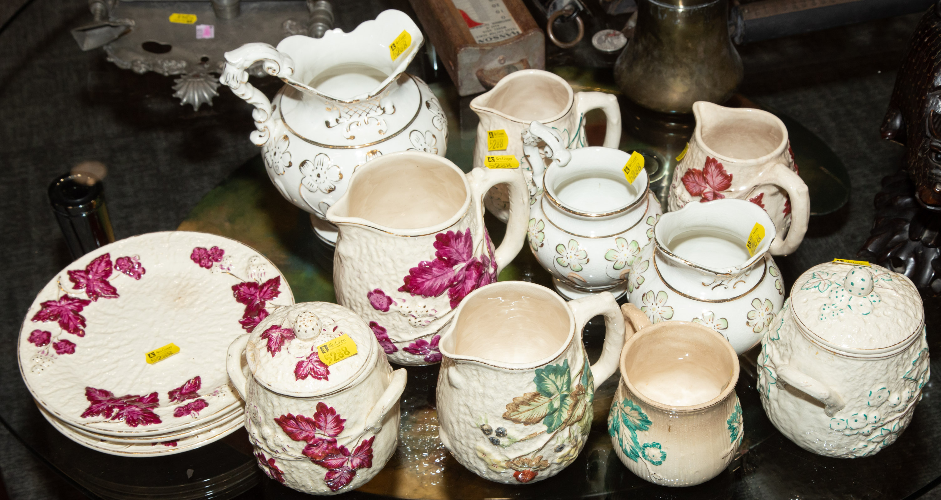 LARGE GROUP HAYNES POTTERY