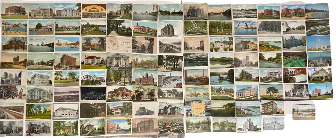 LARGE GROUP OF 103 SIGHT-SEEING
