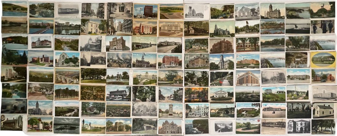 LARGE GROUP OF 104 SIGHT-SEEING