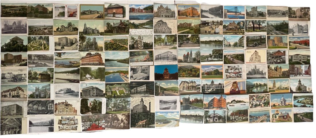 LARGE GROUP OF 104 SIGHT-SEEING