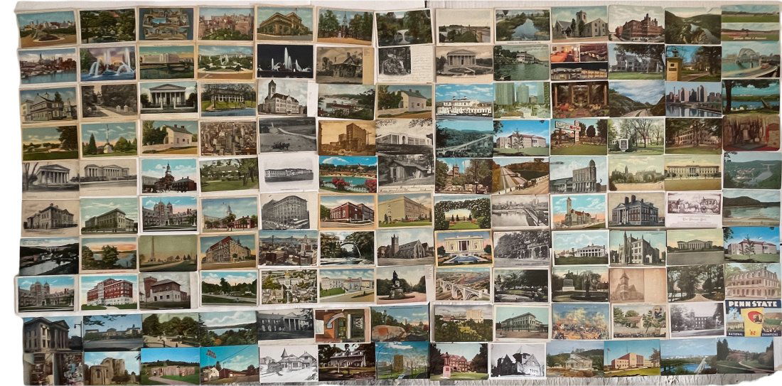 LARGE GROUP OF 130 SIGHT-SEEING