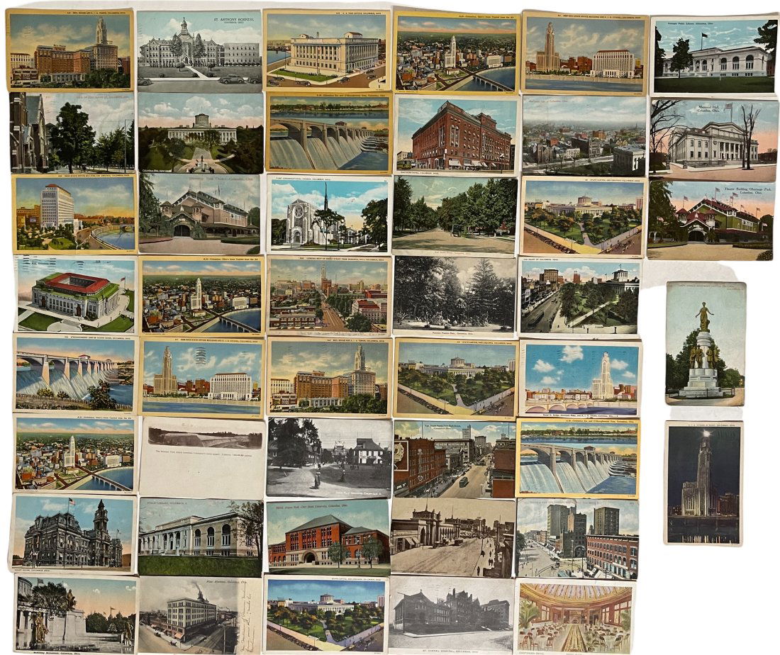 LARGE GROUP OF 44 SIGHT-SEEING
