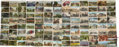 LARGE GROUP OF 68 SIGHT-SEEING