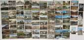 LARGE GROUP OF 84 SIGHT-SEEING