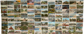 LARGE GROUP OF 96 SIGHT-SEEING