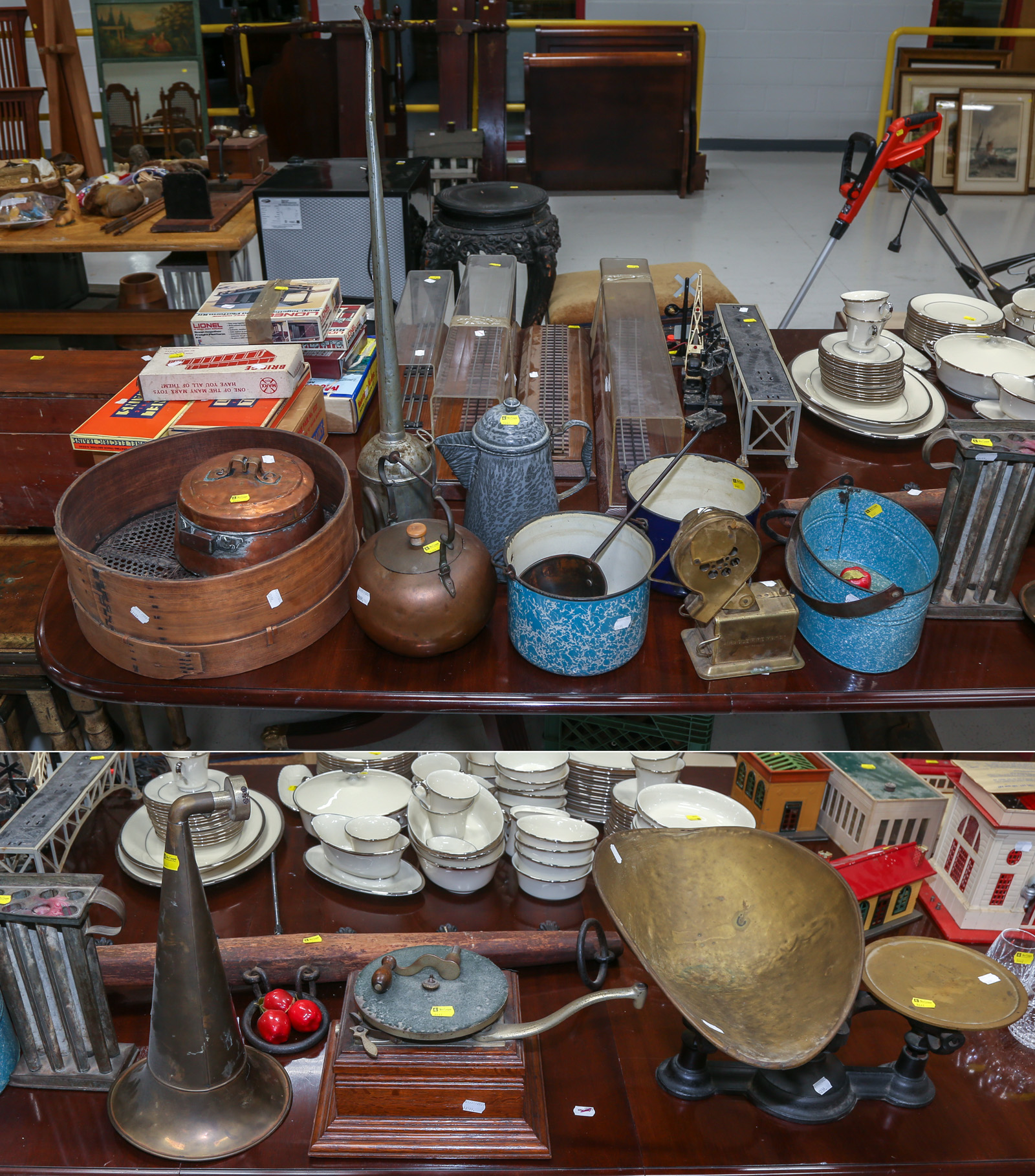LARGE GROUP OF ANTIQUE METALWARE