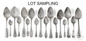LARGE GROUP OF ANTIQUE PEWTER