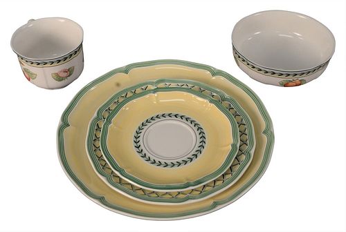 LARGE GROUP OF ASSORTED VILLEROY