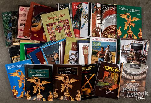 LARGE GROUP OF AUCTION AND