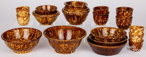 LARGE GROUP OF BENNINGTON TYPE