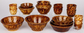 LARGE GROUP OF BENNINGTON TYPE