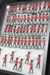LARGE GROUP OF BRITAINS GUARDS