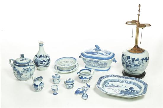 LARGE GROUP OF CANTON.  China  19th