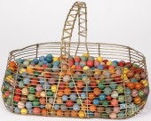 LARGE GROUP OF CLAY MARBLES<br