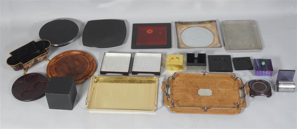 LARGE GROUP OF COASTERS AND