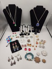 Large Group of Costume Jewelry