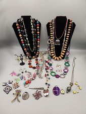 Large Group of Costume Jewelry