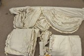 LARGE GROUP OF CURTAINS, ALONG