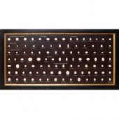 LARGE GROUP OF FRAMED PLASTER