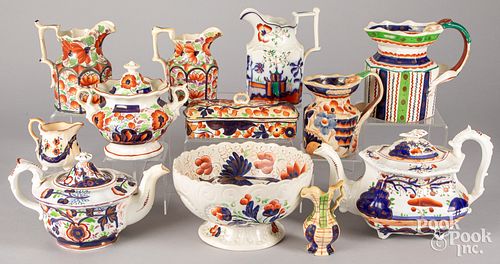 LARGE GROUP OF GAUDY WELSHLarge