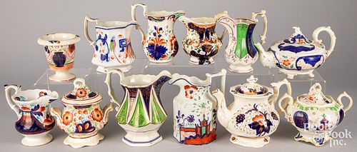LARGE GROUP OF GAUDY WELSHLarge
