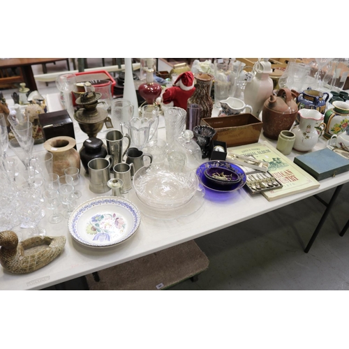 Large group of items, approx 45cm H
