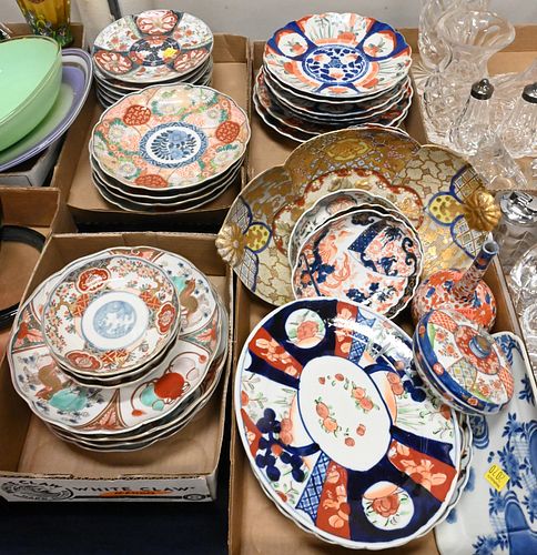 LARGE GROUP OF JAPANESE IMARI