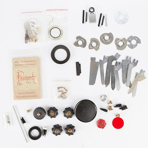 LARGE GROUP OF LINHOF ACCESSORIES