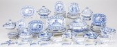 LARGE GROUP OF MINIATURE BLUE