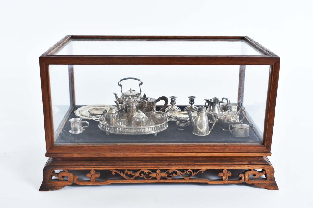 LARGE GROUP OF MINIATURE SILVER