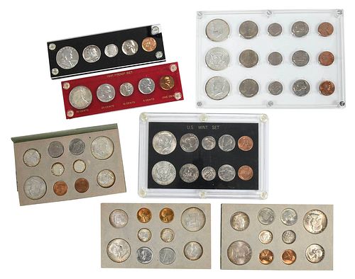 LARGE GROUP OF MINT AND PROOF
