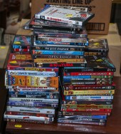 LARGE GROUP OF MOVIES ON BLU-R