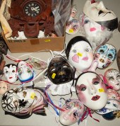 LARGE GROUP OF PORCELAIN FACE