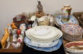 LARGE GROUP OF PORCELAINLarge