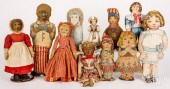 LARGE GROUP OF PRINTED CLOTH D