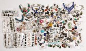 LARGE GROUP OF SILVER AND SILV