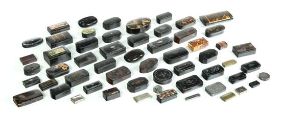 LARGE GROUP OF SNUFF  MATCH  AND
