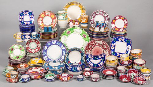 LARGE GROUP OF SOLIMENE ITALIAN