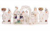 LARGE GROUP OF STAFFORDSHIRE P