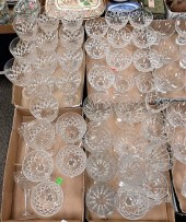 LARGE GROUP OF STEMWARE, WINE