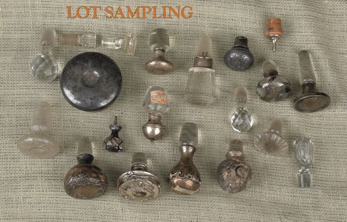 Large group of stoppers to